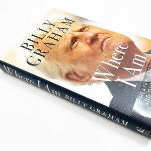 Where I Am by Billy Graham hardback book